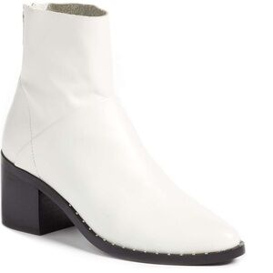 Treasure & Bond Festival Western Cowgirl Farrah Studded Bootie (White) (7)